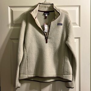 Womens PatagonIa Retro Pile 1/4 fleece pullover
